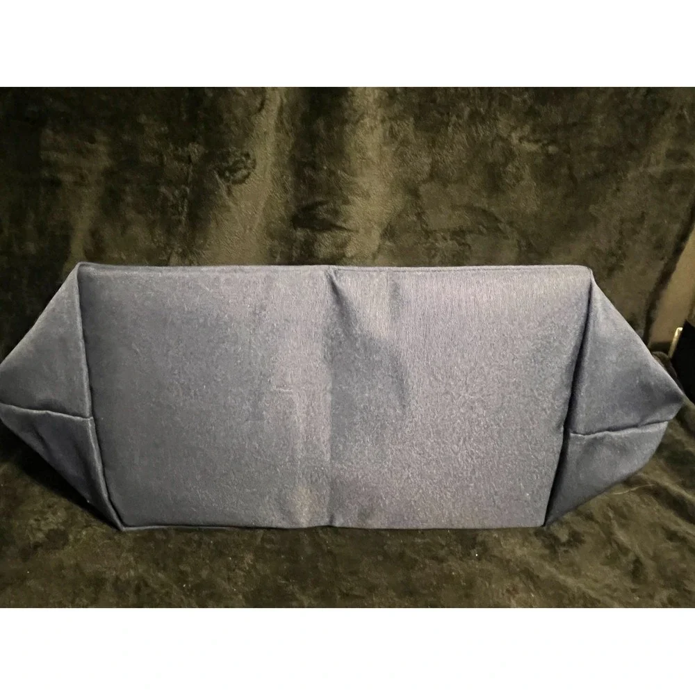 Vineyard Vines Target Pink Whale Tote Blue Large Beach Bag Patchwork Interior - Picture 7 of 9